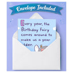 Funny Birthday Card for Women, Men, Friends! Hilarious Birthday Fairy Joke