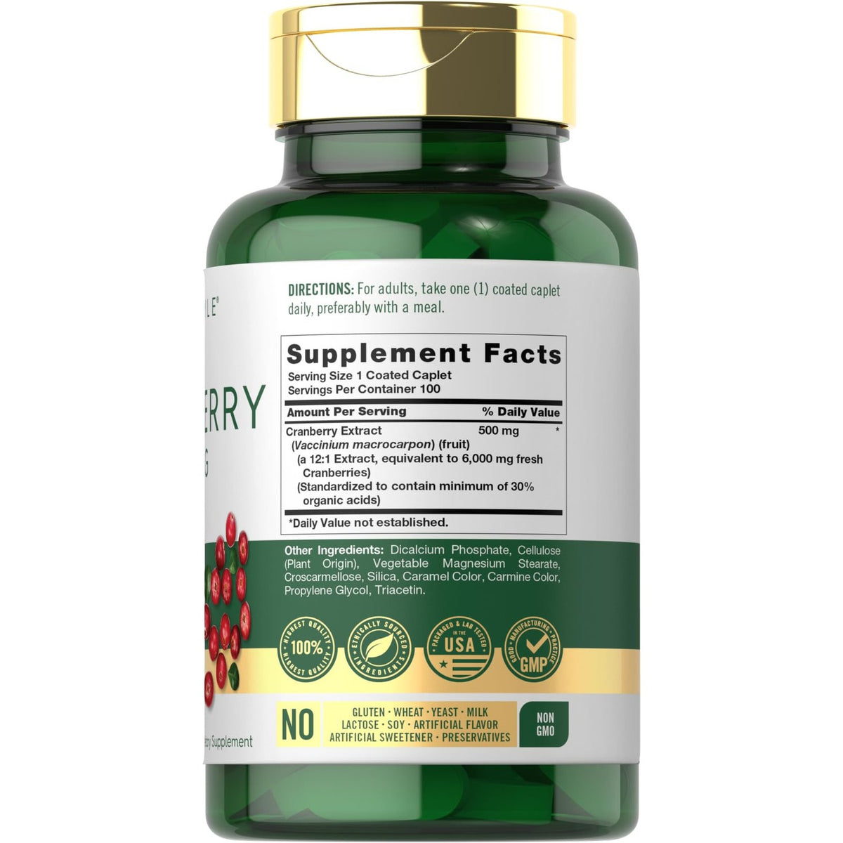 Carlyle Cranberry Pills | 100 Caplets