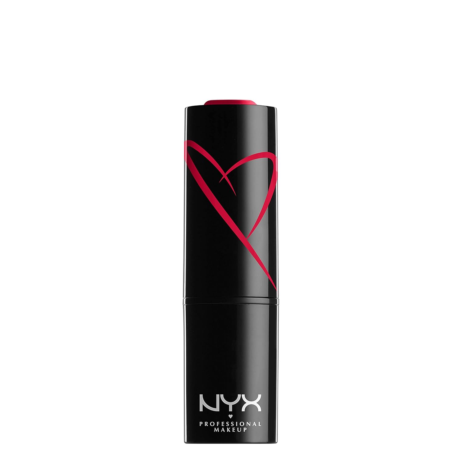Buy now NYX PROFESSIONAL MAKEUP Shout Loud Satin Lipstick, Infused With Shea Butter - Hot In Here (Burnt Red) 1 Count (Pack of 1) Cherry Charm at indiglob india