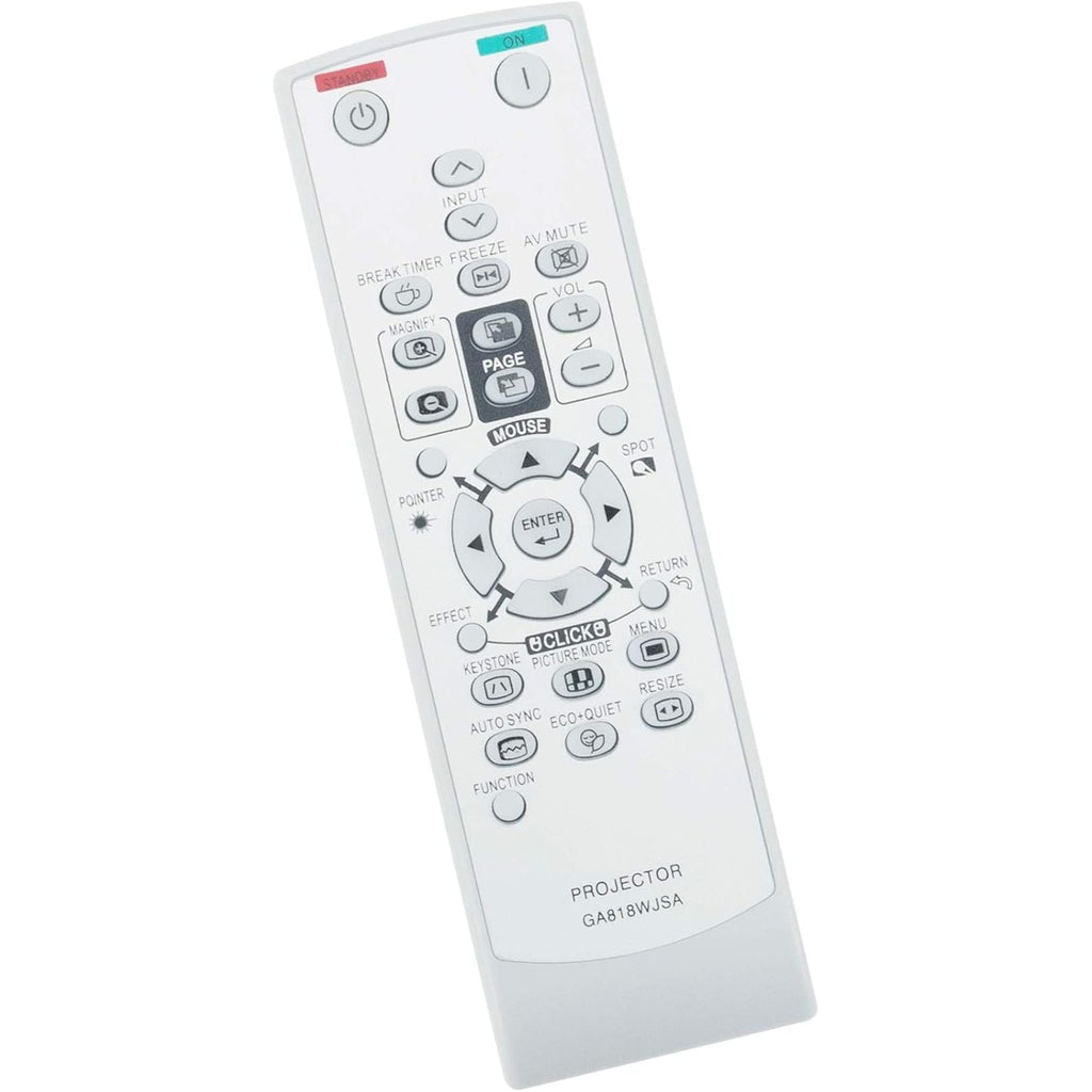 Buy now WINFLIKE GA818WJSA Replacement Remote Control fit for Sharp MUTIMEDIA Projector XR-55S XR-55X XR-50S Notevision XR-55X at indiglob india