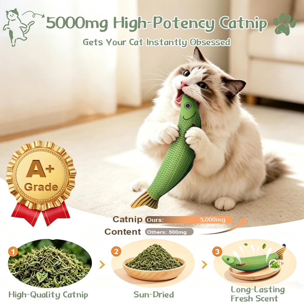 33-Pack Cat Toys for Indoor Cats & Kittens, Interactive Cat Toy