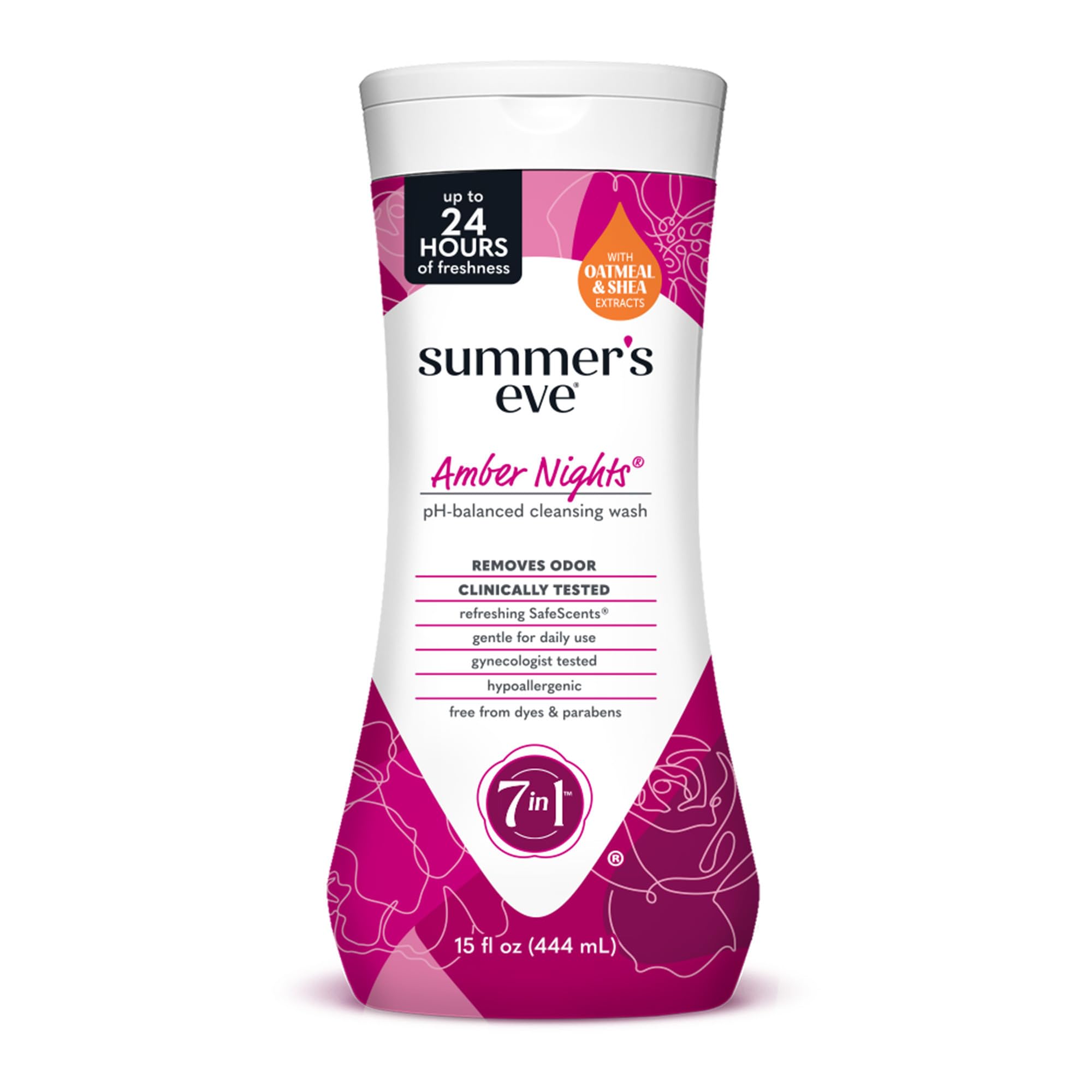 Buy now Summer's Eve Delicate Blossom All-Over Daily Feminine Wash, pH-Balanced Body Wash for Women, Removes Vaginal Odor and Refreshes, 15 Fl Oz Amber Nights 15 Fl Oz (Pack of 1) at indiglob india