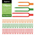 150 Pcs Reusable U-Shaped Plastic Garden pins Serve as Secure Anchor Clips for Plant cuttings, Effectively Supporting Strawberry Runners and Vines to Promote Rooting.