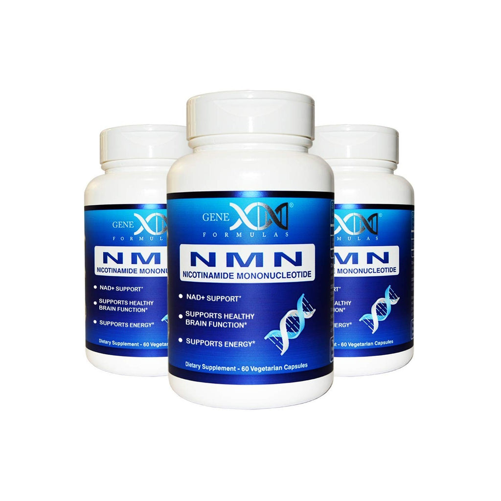 Genex Formulas NMN 250 mg Dose Stabilized Form 99% Pure Supplement 60 Caps | NMN Supplement for Cellular Energy, Increased NAD Levels, DNA Repair, and Healthy Aging, GMP Certified, 30 Day Supply