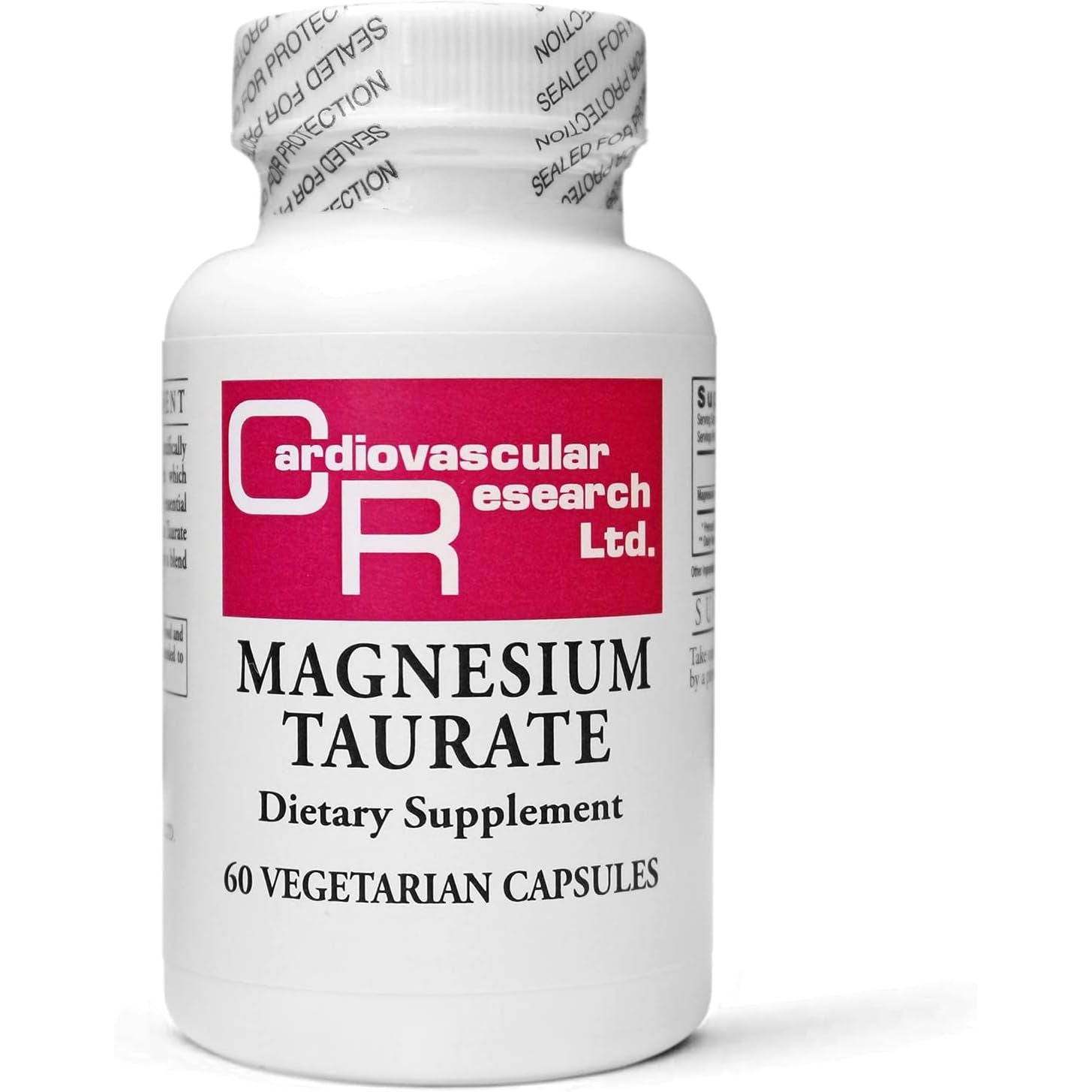 Buy now Cardiovascular Research Magnesium Taurate 125 mg, Creamy White, 180 Capsules (MAGT2) 60 Count (Pack of 1) at indiglob india