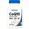 Nutricost CoQ10 100mg, 120 Vegetarian Capsules, 120 Servings, GMO-Free | High Absorption Coenzyme Q10