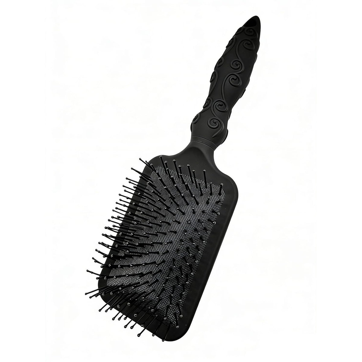 Amazon Basics Paddle Brush for Hair, Gentle Detangling, Wet or Dry Hair, Tangle-Free with Flexible Bristles