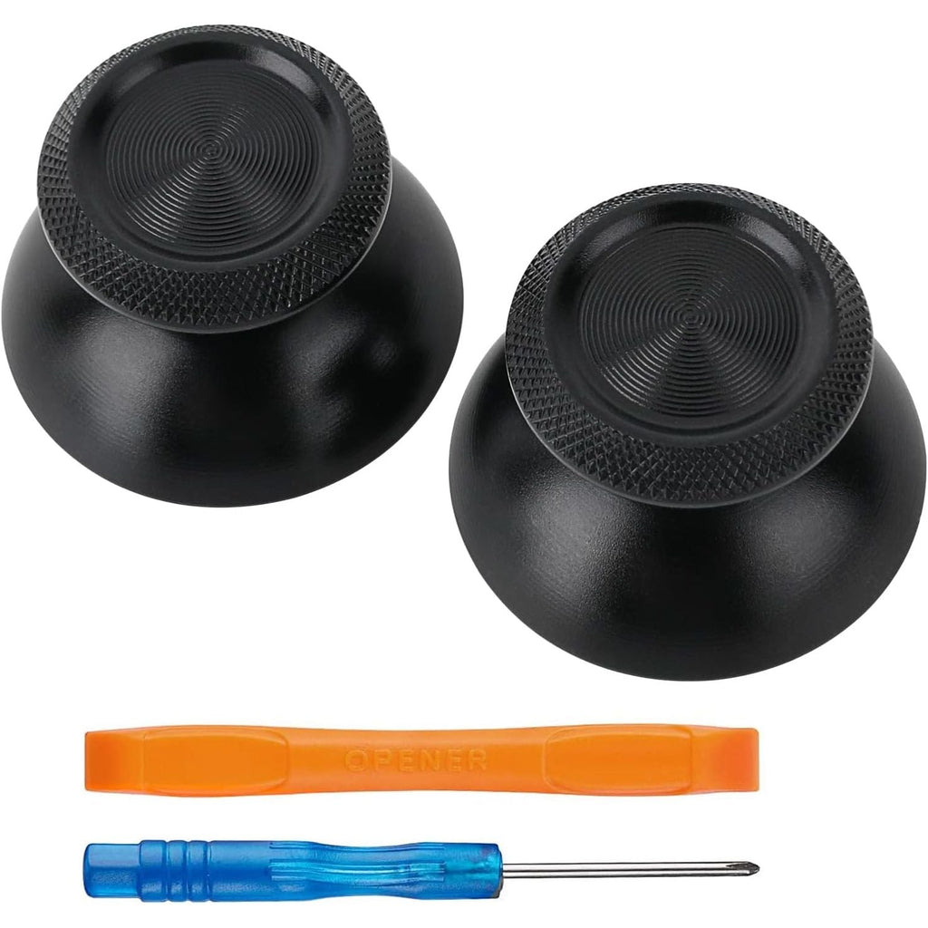 Buy now TOMSIN Metal Thumbsticks Replacement Kit for PS5 Controller – Aluminum Joysticks Accessories Compatible with PlayStation 5 Controller (Black) Black at indiglob india