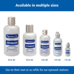 PhysiciansCare Eye Wash Solution, Sterile Isotonic Buffered Solution for Flushing & Irrigating Eyes, 8-oz Bottle