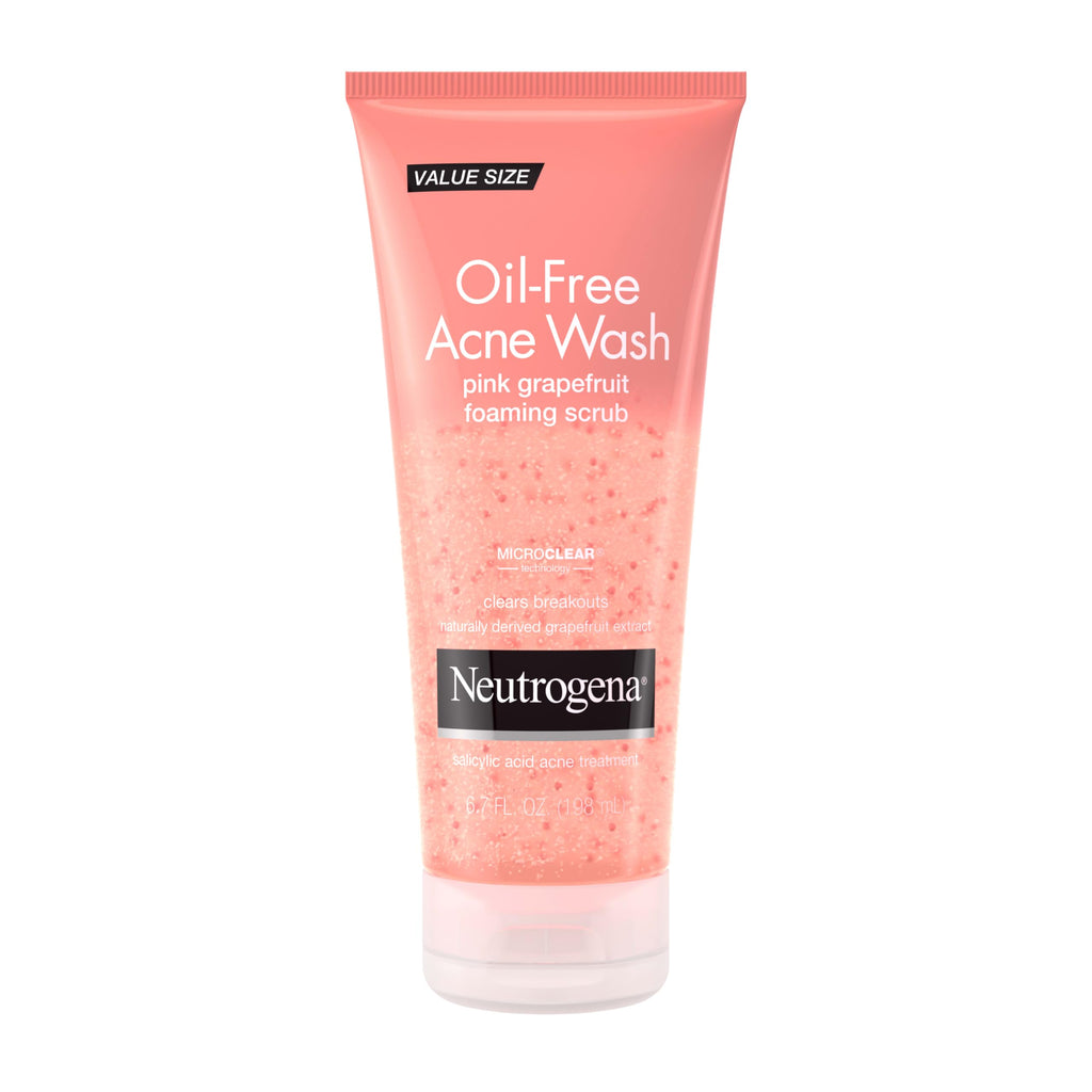 Neutrogena Oil-Free Acne Wash Cream Cleanser, 6.7 Ounce
