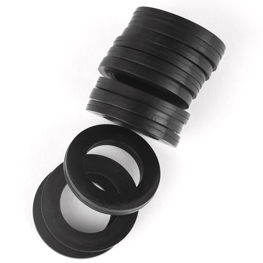 40 Pcs Garden Hose Washer, Hose Gasket Washers, Abrasion Resistant Silicone O-Rings, Leakproof Sealing Gaskets Rings, Fit All Standard 3/4" Garden Hose Fittings