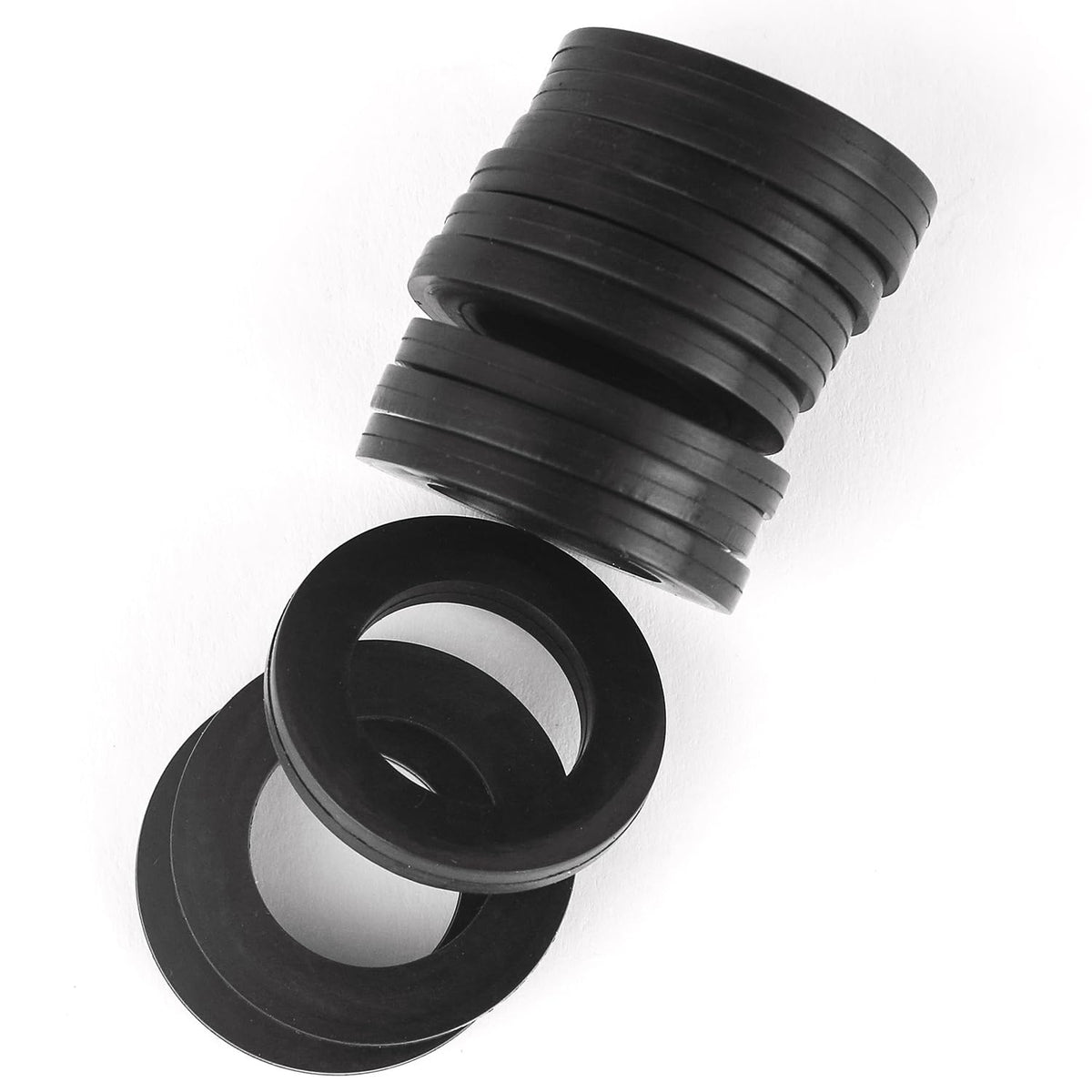 40 Pcs Garden Hose Washer, Hose Gasket Washers, Abrasion Resistant Silicone O-Rings, Leakproof Sealing Gaskets Rings, Fit All Standard 3/4" Garden Hose Fittings