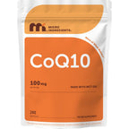 Micro Ingredients CoQ10 100 mg Per Serving, 240 Softgels | Coenzyme Q10 (Ubiquinone) Supplement | Made with MCT Oil | Non-GMO, Gluten Free