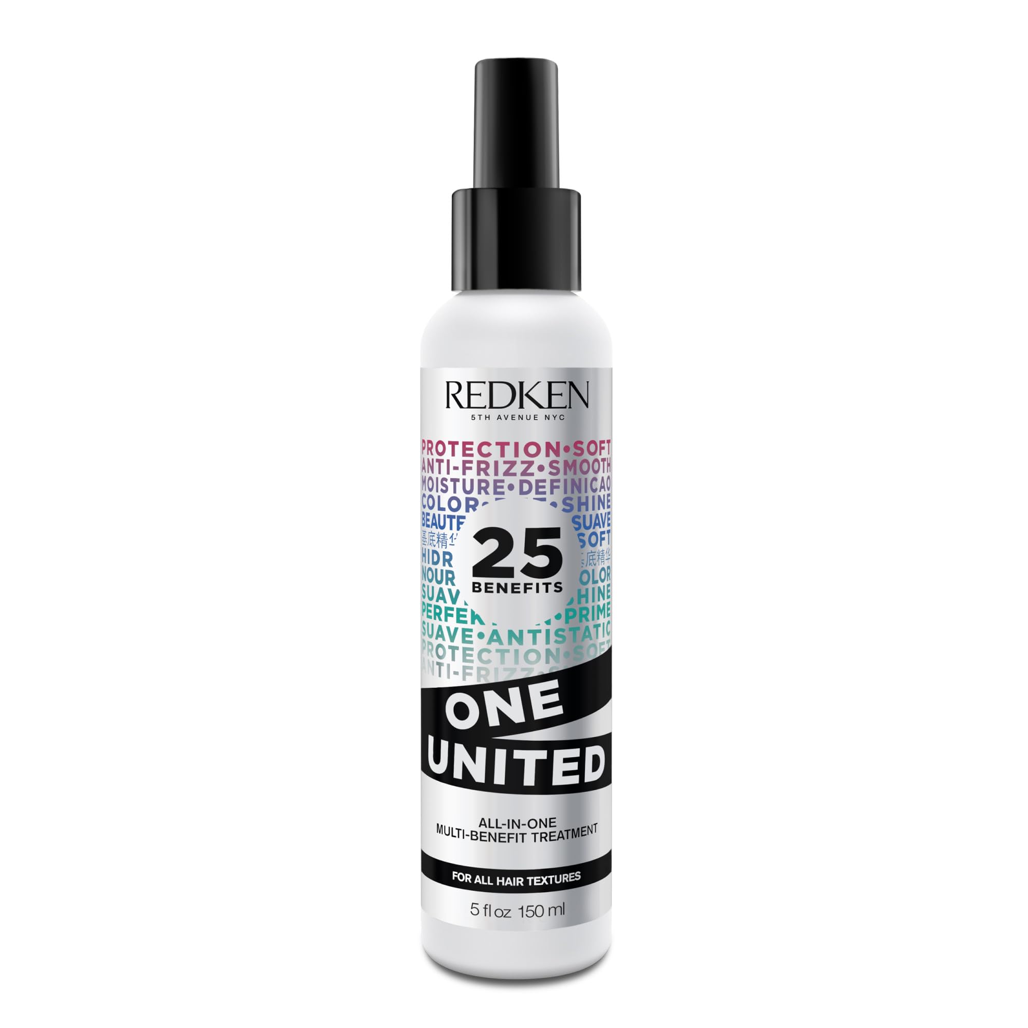 Buy now Redken One United All-In-One Leave In Conditioner - Multi-Benefit Leave In Treatment For All Hair Types, Heat Protectant and Detangler Spray, Paraben-Free at indiglob india