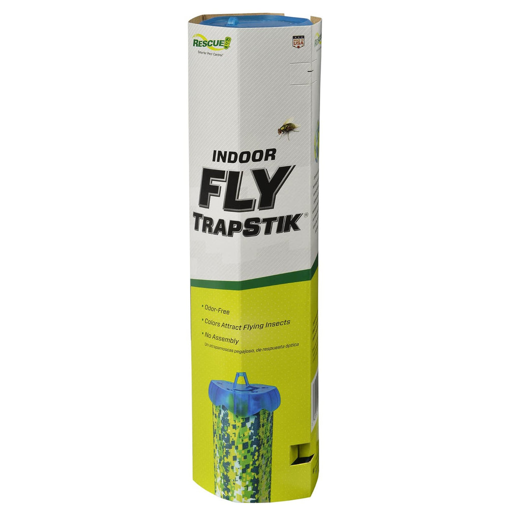 RESCUE! Non-Toxic TrapStik for Flies – Indoor Hanging Fly Trap - 4 Pack