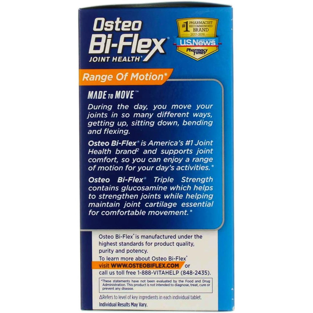 Buy now Osteo Bi Flex Triple Strn Size 80ct at indiglob india