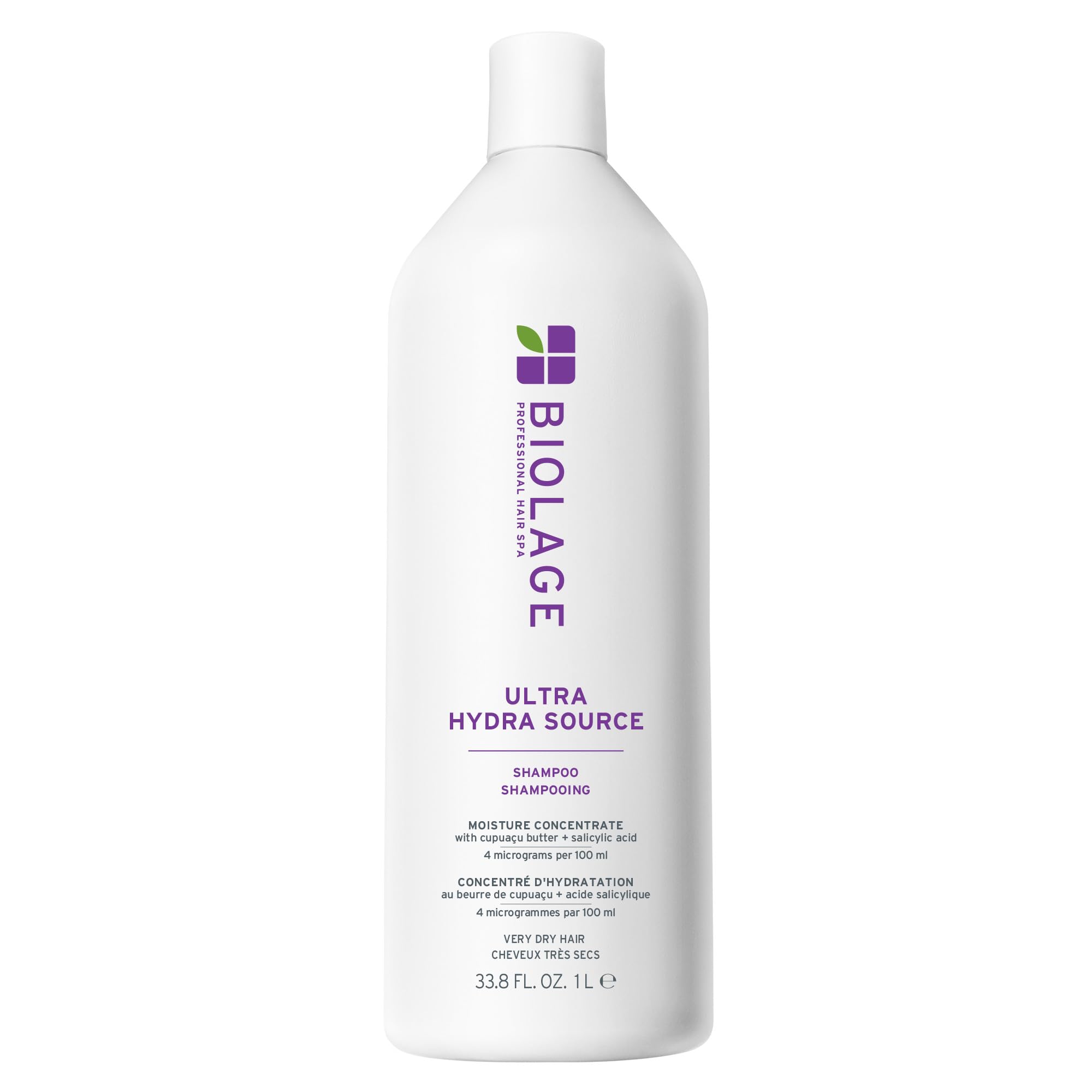Biolage Ultra Hydra Source Shampoo - Deeply Moisturizes & Conditions Very Dry Hair, For Thick Hair