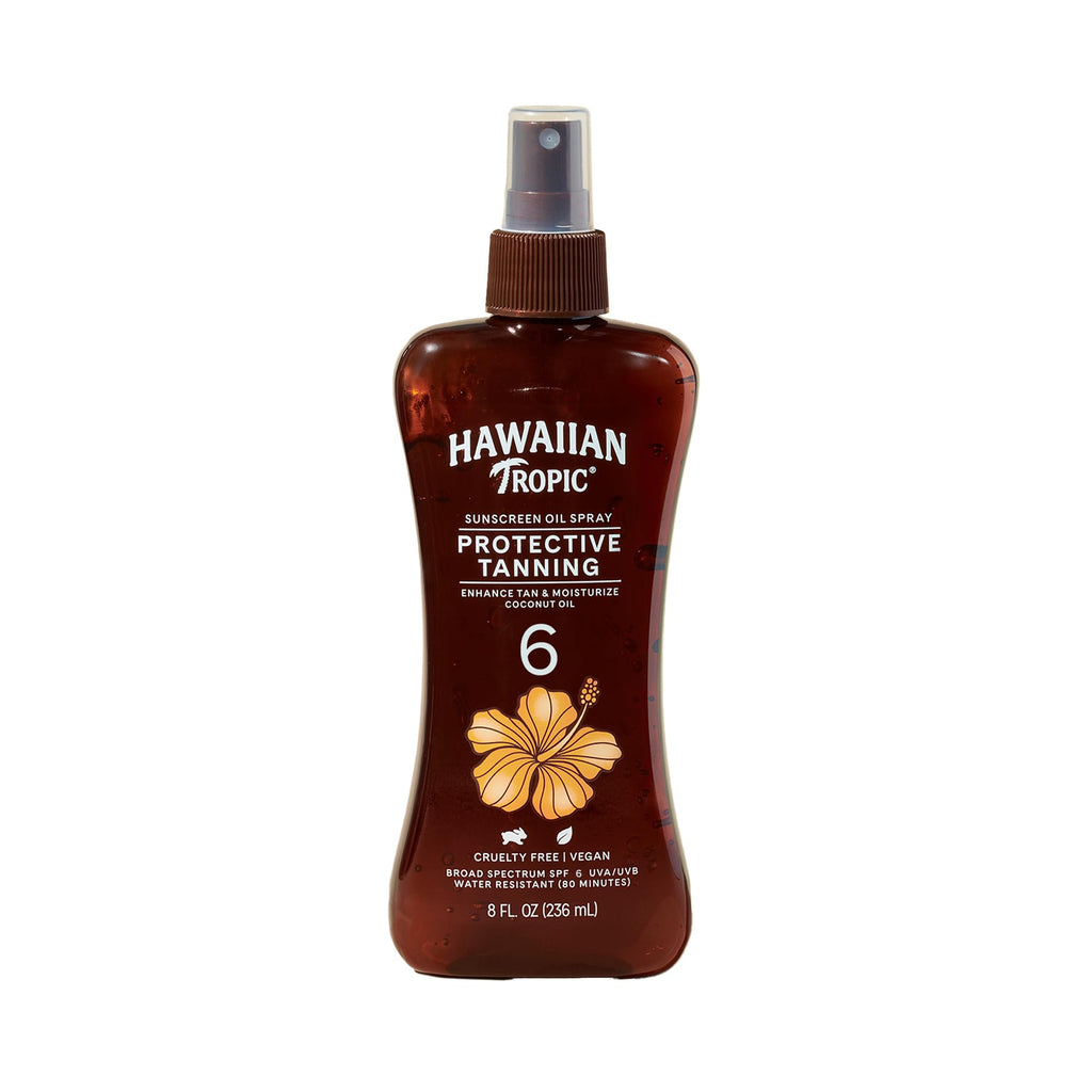 Buy now Hawaiian Tropic Dark Tanning Oil Spray Pump, SPF 6 8 Oz (Packaging May Vary) at indiglob india