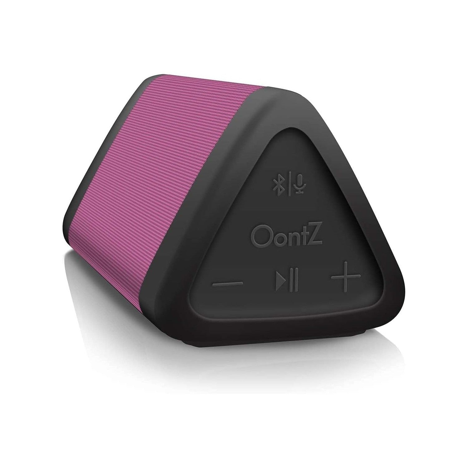 Buy now Oontz Upgraded Angle 3 Portable Bluetooth Speaker 5.0-10W Sound, 14-Hr Battery, 100ft Wireless Range, IPX5 Water-Resistant, Budget-Friendly Small Speaker for Travel, Party, Outdoor or Home (Pink) at indiglob india