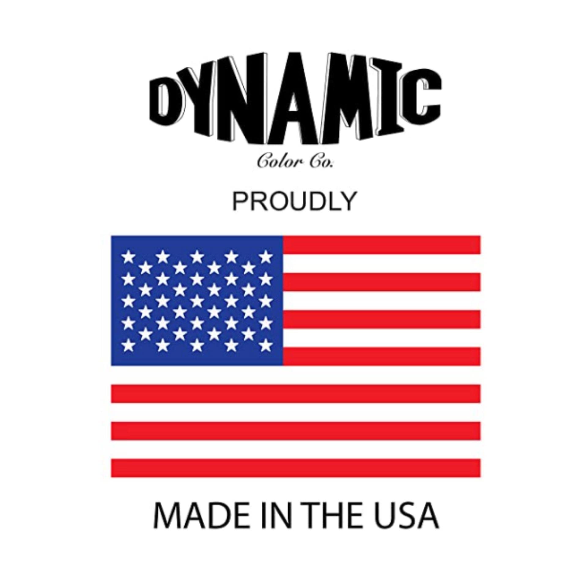 Dynamic Color Black Tattoo Ink, Made in USA Since 1990, 8 oz | Sterilized and lot-numbered for full traceability; established American brand trusted by artists worldwide