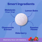 Neuro Sleep & Recharge Meltaway Mints, Extra Strength, 72 Count | Mixed Berry, 5mg Melatonin Sleep Aid, Nighttime Relaxation & Healthy Rest Cycle, Chamomile & Elderberry, Fast-Dissolve Mints