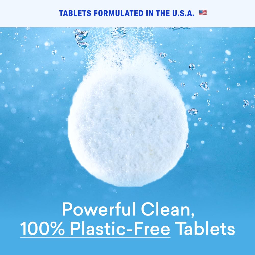 BLUELAND Foaming Hand Soap Refill Tablets, 4-Pack, Variety Scents | 100% Plastic-Free Tablet, Plant & Mineral-Based, Hypoallergenic, EPA Safer Choice, Safe for Sensitive Skin