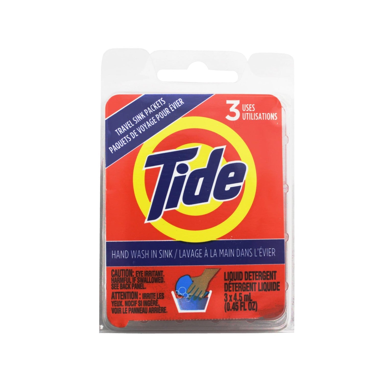 Buy now Tide Travel Sink Packets Size 3ct at indiglob india