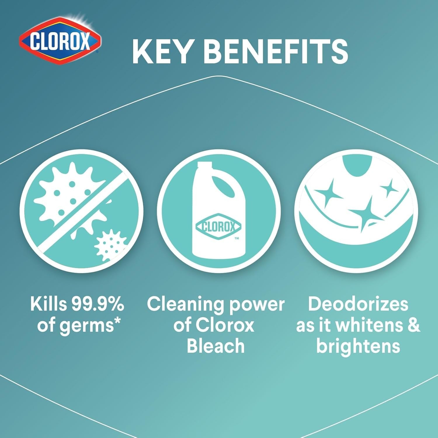 Buy now Clorox Toilet Bowl Cleaner, Clinging Bleach Gel, Cool Wave Scent, 24 Ounces at indiglob india