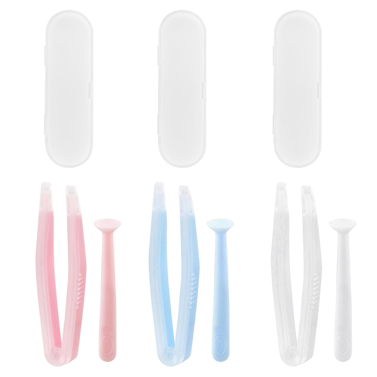 BlingKingdom 3 PCS Contact Lens Applicator, Portable Contact Removal Tool