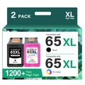 65XL 65 3755 5055 Ink Cartridges Black/Color Combo Pack for HP Printers