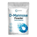 Micro Ingredients D Mannose Powder, Pure Mannose Supplement, Quick Water Soluble, Support Urinary Tract Cleanse & Bladder Health, Premium Mannose for Women and Men, Vegan Friendly.
