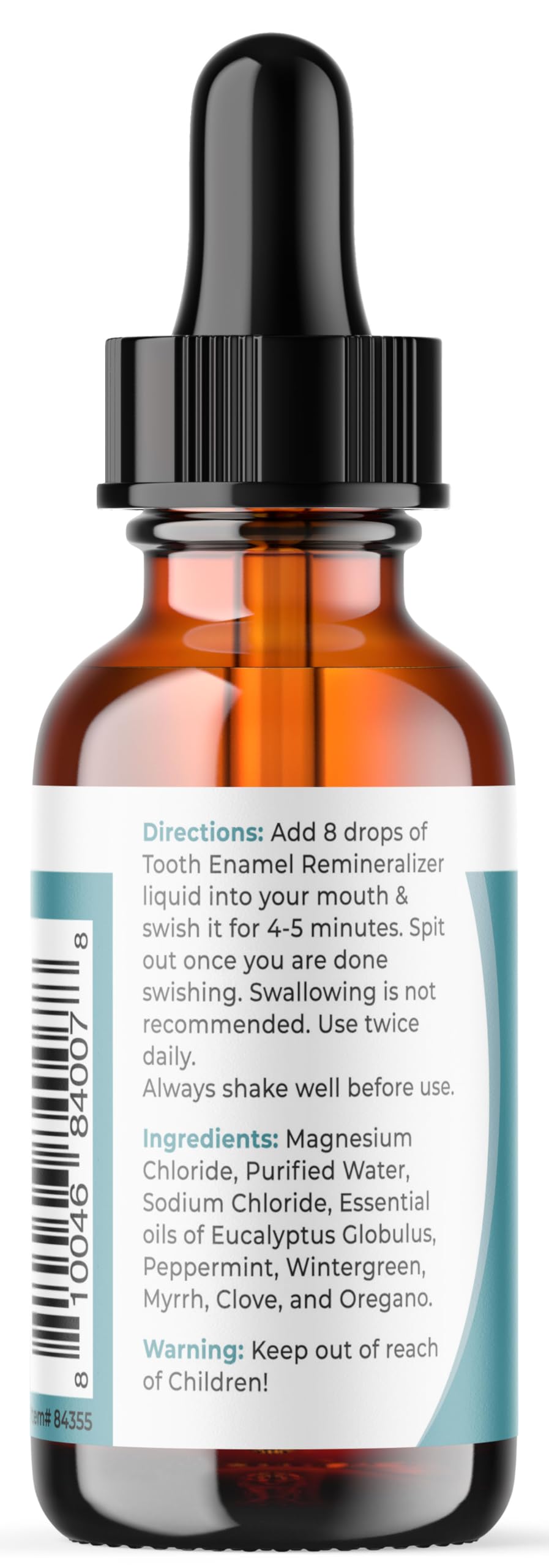 Viva Doria Tooth Enamel Remineralizing Liquid, Protects Tooth Enamel and Helps Keep Gum Healthy 1 fl oz