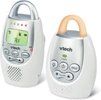 Buy now VTech Communications DM221 Audio Baby Monitor with up to 1,000 ft of Range, Vibrating Sound-Alert, Talk Back Intercom & Night Light Loop, White/Silver at indiglob india