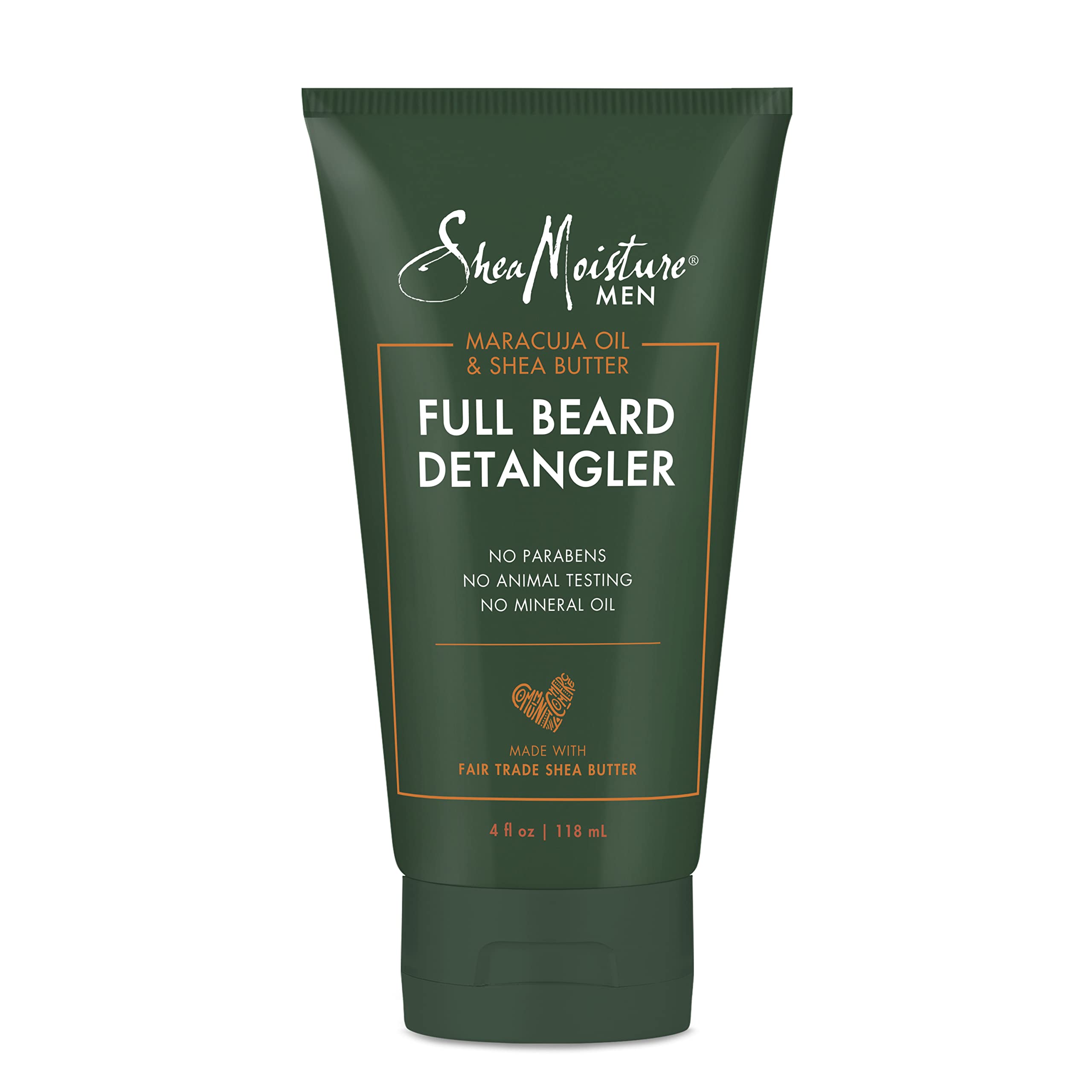 Buy now SheaMoisture Beard Conditioner, Full Beard Detangler for Full Beards, Maracuja Oil and Shea Butter, Paraben Free, 4 oz at indiglob india