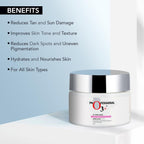 O3+ D-Tan Pack for Instant Skin Brightening and Lightening Benefits Infused with Mint and Eucalyptus Oil - Suitable for All Skin Types (50gm)