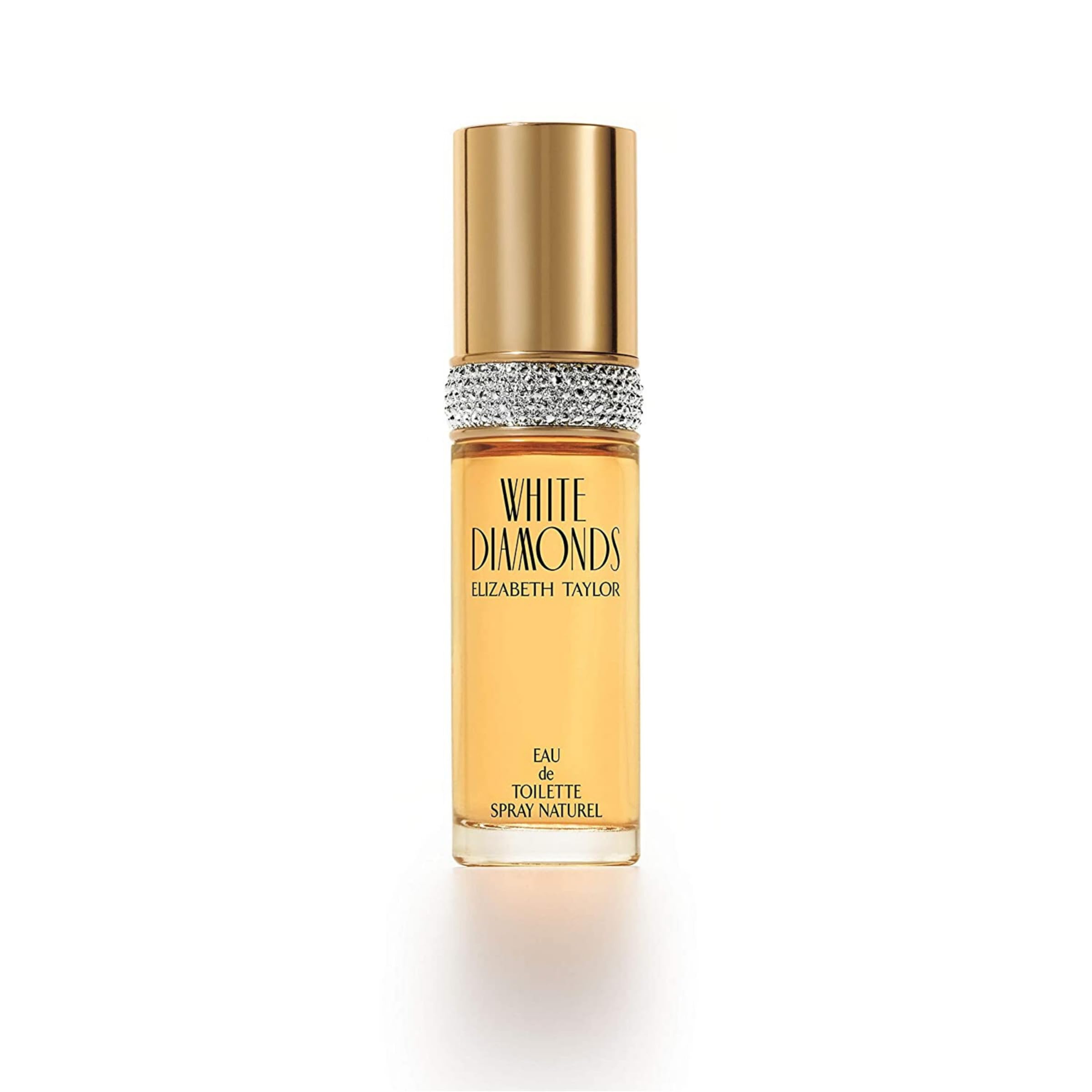 Elizabeth Taylor White Diamonds Eau de Toilette for Women, 3.3 fl oz | Women's floral chypre eau de toilette. Perfume with notes of lily, neroli, warm amber, and sandalwood.