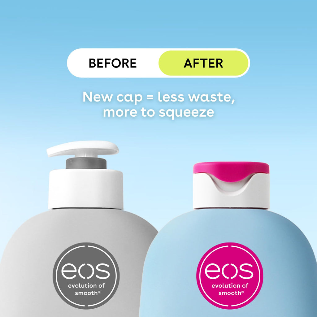 eos Shea Better Sensitive Skin Body Lotion - Fragrance-Free, 48-Hour Moisture Eczema Cream & Dry Skin Relief, Vegan, 16 fl oz (Packaging may vary)