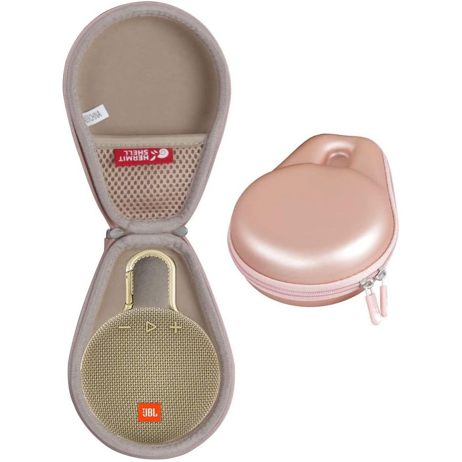 Buy now Hermitshell Hard Travel Case for JBL Clip 4 / JBL Clip 5 Portable Mini Bluetooth Speaker (Blue) Hard case for JBL Clip 3 Pink at indiglob india