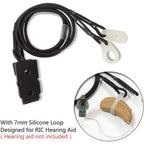 Buy now Hearing Aids Clip for RIC - Portable Hang Rope Anti-lost Fixation Cord Lanyard Clip Protection For Seniors (7mm) at indiglob india