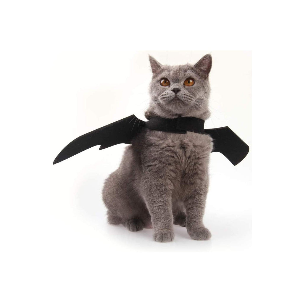 Cat Halloween Costume Bat Wing Pet Apparel for Small Dog Puppy Kitty Kitten