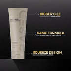 BASED Curl Cream for Men, Curl Defining Cream for Curly Hair, No Harsh Chemicals or Artificial Fragrance, Medium Hold, Hydrates & Nourishes with Agave, Silk Protein & Castor Oil, 8.5 oz (Pack of 1)