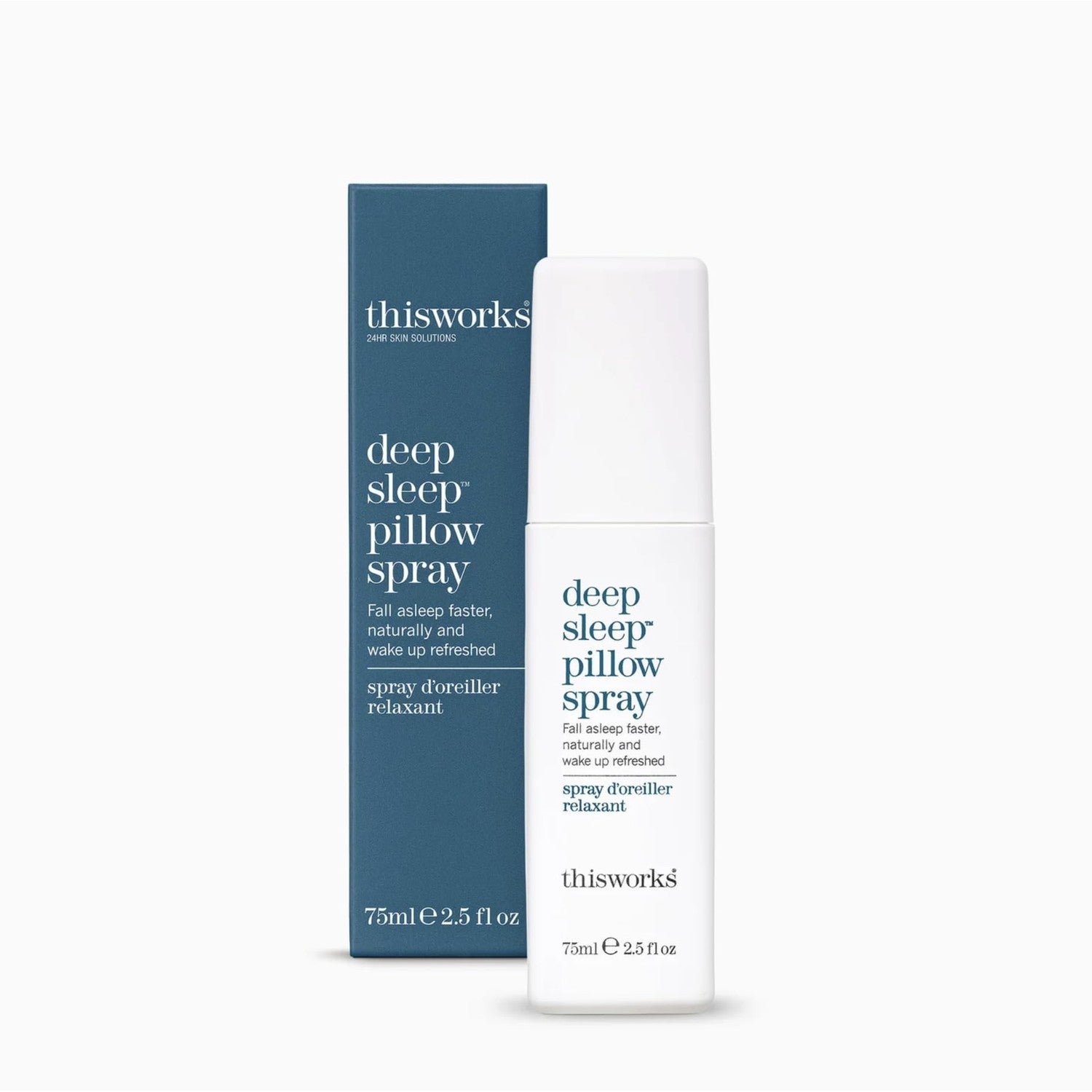 This Works Deep Sleep Pillow Spray 5 fl oz - Natural Sleep Aid | Natural sleep mist with Lavender, Camomile & Vetivert essential oils to help you unwind and drift off