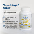 Nordic Naturals ProOmega-3, 2150 mg, EPA & DHA Fish Oil, Lemon - 120 Count | Ultra high-potency EPA & DHA fish oil supports brain, heart, eye & immune health. 2150 mg omega-3. Non-GMO. 60 servings