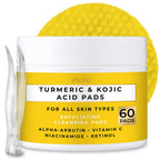 VALITIC Turmeric and Kojic Acid Cleansing Pads for Dark Spots 60 Units