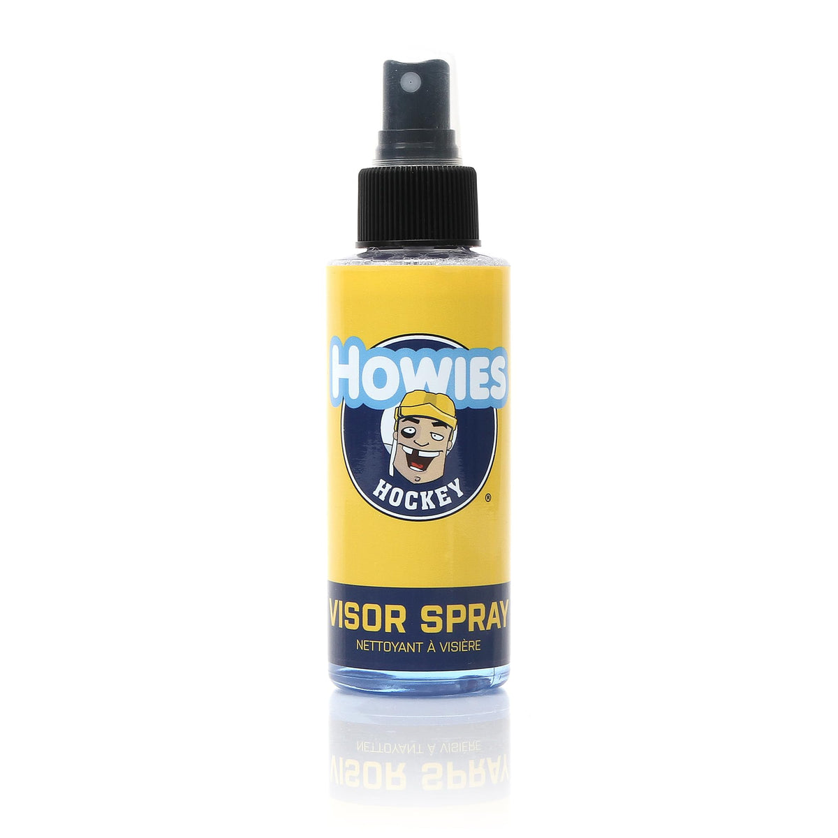 Howies Anti-Fog Visor Spray – Fog-Free Vision for Hockey, Football & Sports Goggles – 4oz Clear Lens Cleaner for Helmets, Masks & Shields – Safe, Streak-Free Formula Made in USA