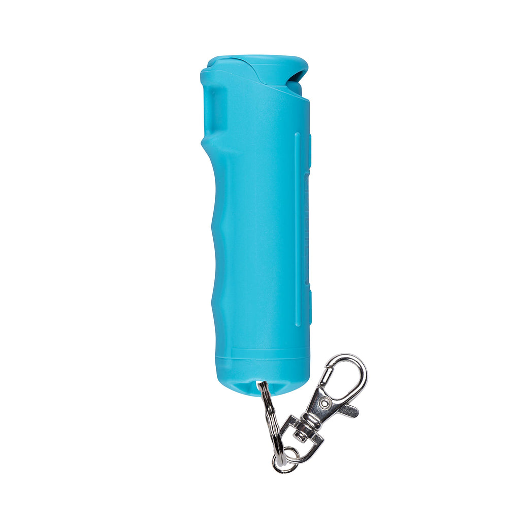 Buy now Sabre Pepper Gel - Fast Flip Top, Snap-Clip Keychain, Easy to Use & Carry, Maximum Police Strength OC Spray with UV Dye for Self Defense, 10 Second Spray Time, Finger Grip for Faster Aim, 0.54 fl oz at indiglob india