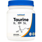 Nutricost Taurine Powder 250 Grams - 125 Servings, 2000mg Per Serving