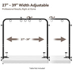 Pet Grooming Arm for Table, 42" H, 27-39" W with Hammock & 2 No-Sit Nooses