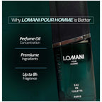 Buy now Lomani By Lomani For Men, Eau De Toilette Spray, 3.3-Ounce Bottle at indiglob india