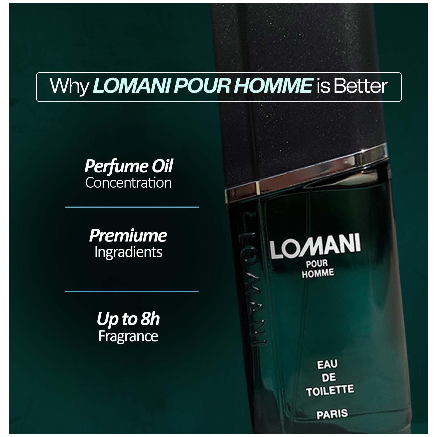 Buy now Lomani By Lomani For Men, Eau De Toilette Spray, 3.3-Ounce Bottle at indiglob india